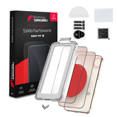 Nowe Szkło Hartowane Ekranowy Samuraj do Apple iPhone 14 Pro z ramką Easy Fit | 2-Pack